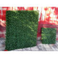 UV coated Outdoor pvc artifical green leaf fence